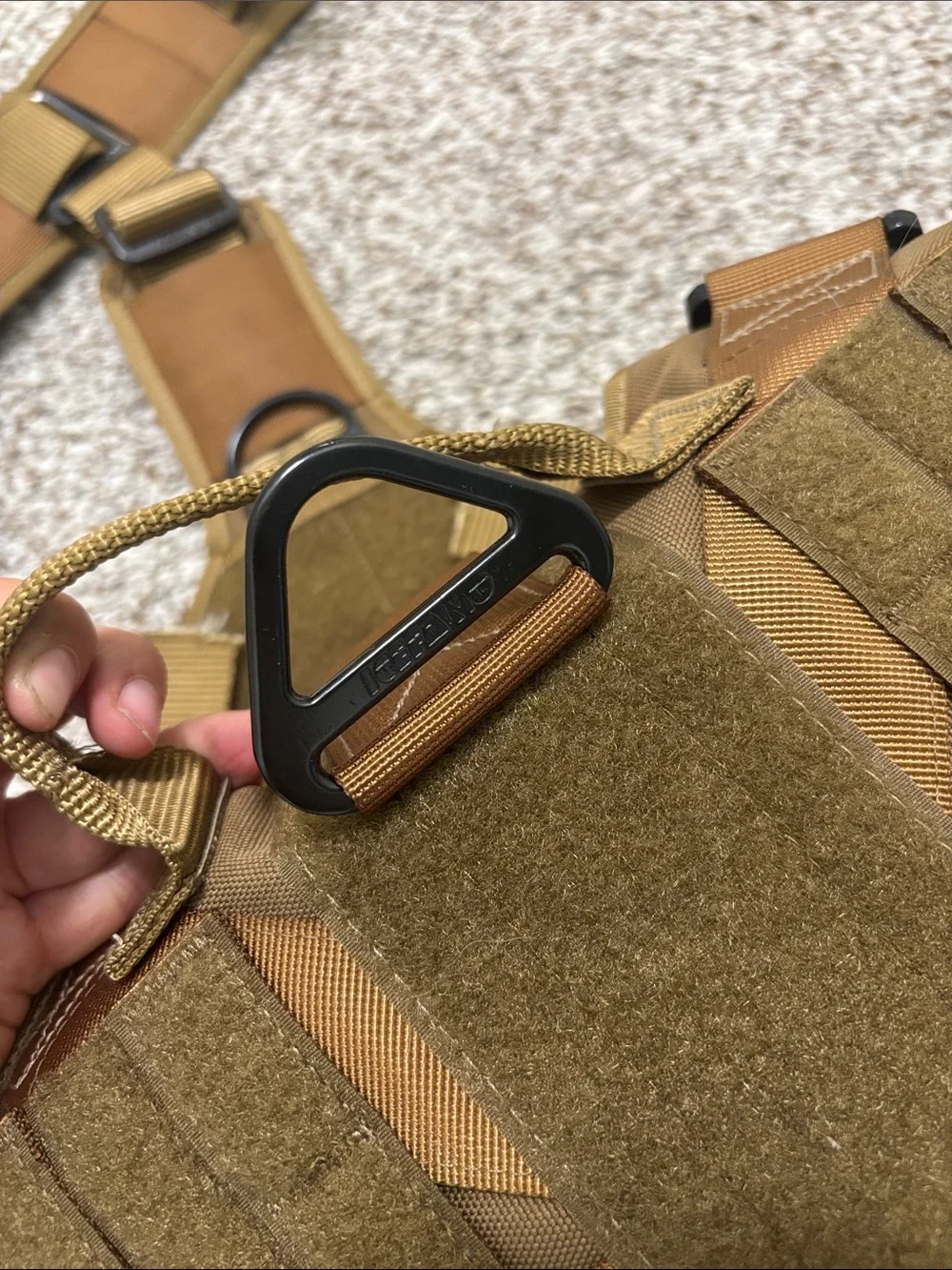 ICEFANG Tactical dog harness L